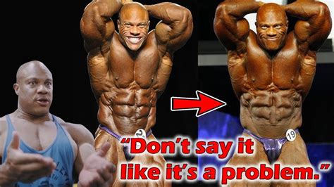 Phil Heath About His BUBBLE GUT Problem .